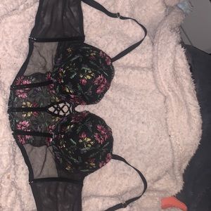 Floral VS Bodice with built in bra